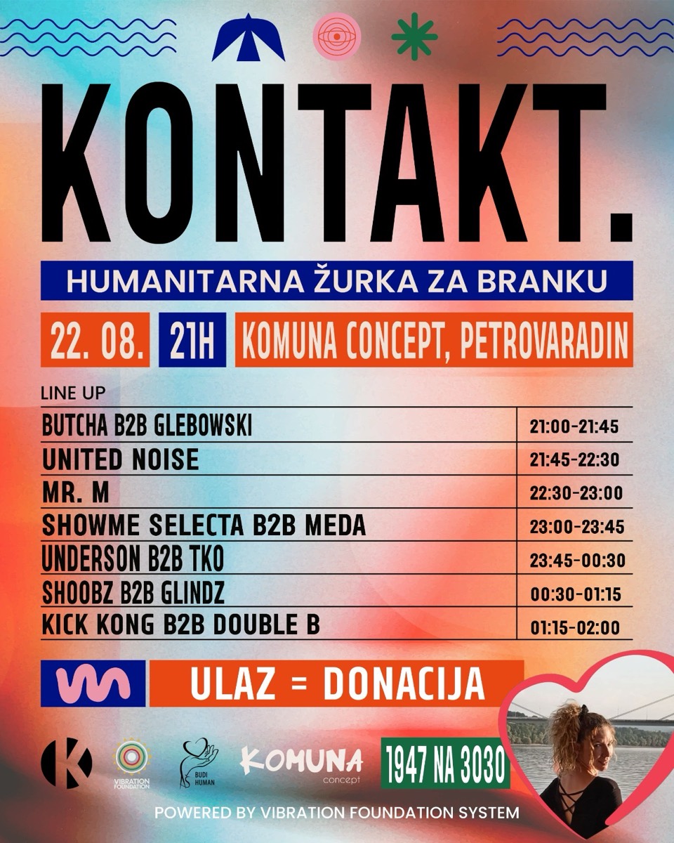 KONTAKT.  Humanitarna žurka za Branku