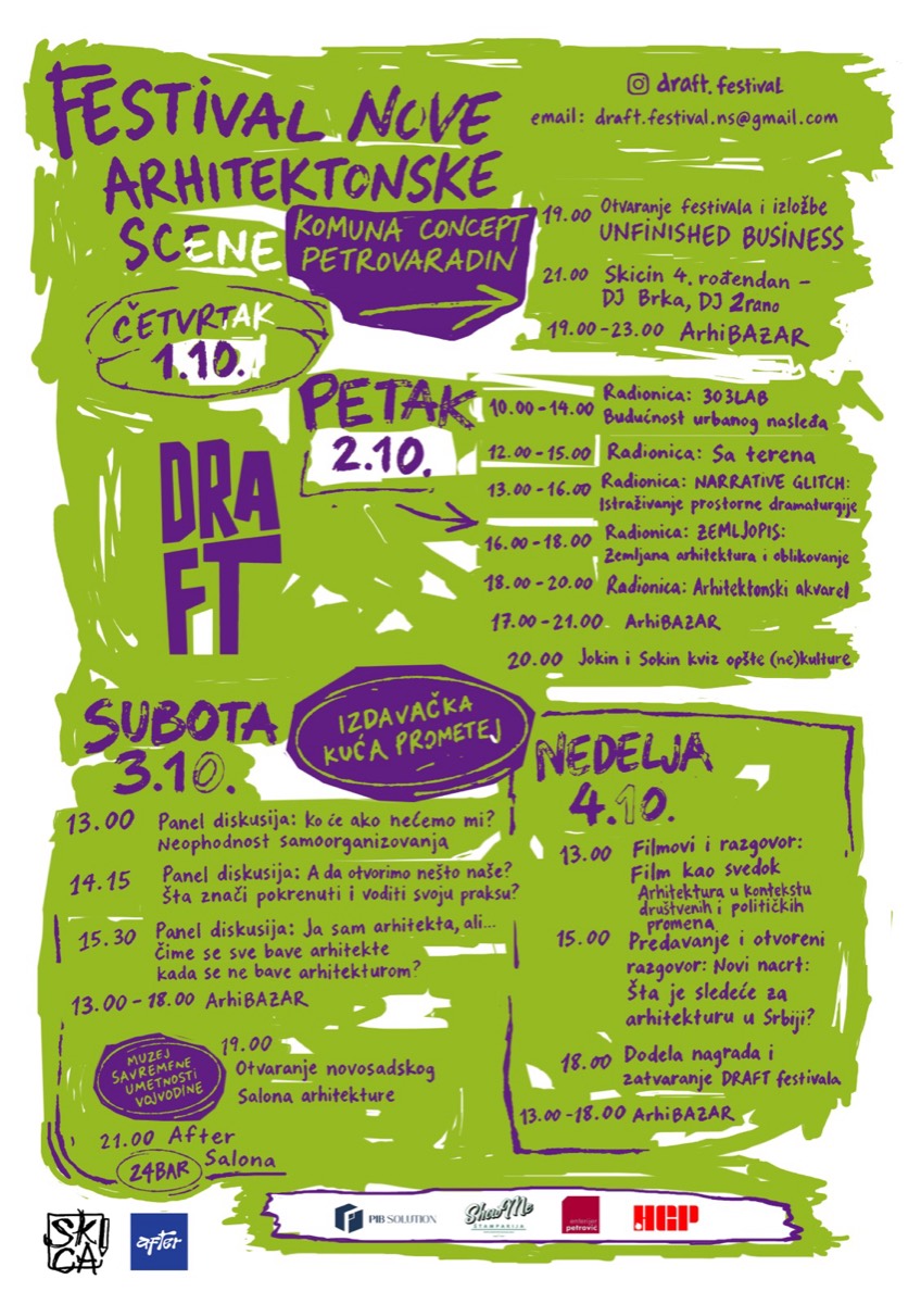 DRAFT 2026 - Festival nove arhitektonske scene