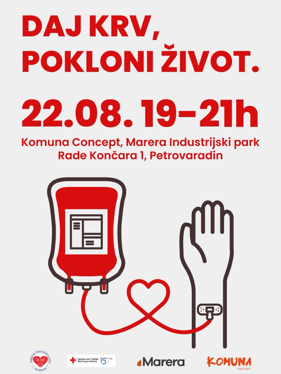 Dobrovoljno davanje krvi u Komuni